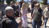 Elle Fanning on La Croisette in Cannes