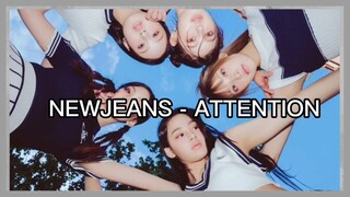 NewJeans (뉴진스) - ATTENTION (EASY LYRICS)