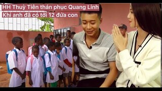 HH Thùy Tiên Khâm Phục Quang Linh Khi Biết Anh Đã Có 12 Đứa Con Bên Châu Phi