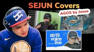 SB19 SEJUN Covers AGOS by JOSUE / SB19 VOICE LIVE - SEJUN