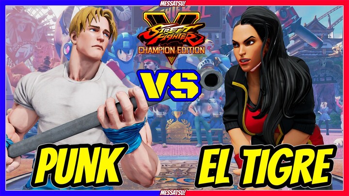 SFV CE💥 Punk (Cody) VS El Tigre (Laura)💥Messatsu💥