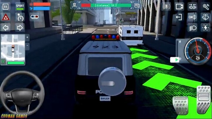 Police Sim 2022- Police Jeep Driving - Chase and Fines # 27 Gameplay trên Android