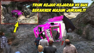 TRUK MASUK JURANG GARA GARA BALAPAN # GTA 5