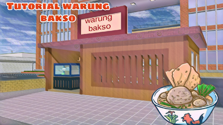 Tutorial warung bakso | Sakura school simulator
