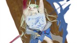 [PS board painting] The secret of cat transformation is... stretch (?)