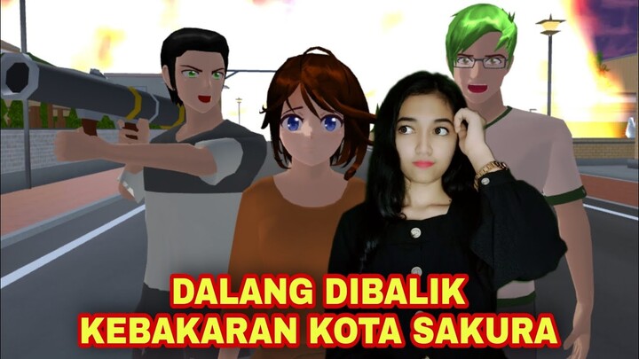 Masuk kedalam Game selamatkan kota Sakura dari kebakaran!?!? #dramasakura #games #viralvideo