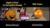 Corrupted Annoying Orange VS Apple & Pear “SLICED” | Come Learn With Pibby x FNF Animation x GAME