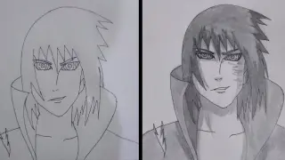 How To Draw Sasuke Uchiha | Naruto | Step By Step | Tutorial