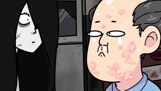 When I'm frightened, I get pimples all over my face
