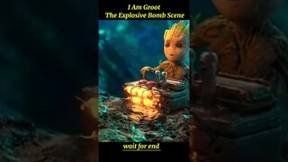 I Am Groot: The Explosive Bomb Scene #short #groot #rocket #iamgroot #mcu #gardiansofthegalaxy