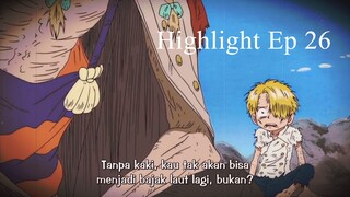 Highligh One Piece Episode 26 (Masa Kecil Sanji)