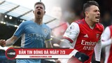 Bản tin Bóng Đá ngày 7/3 | Man City đè bẹp Man United; Arsenal thăng hoa giành 3 điểm trước Watford