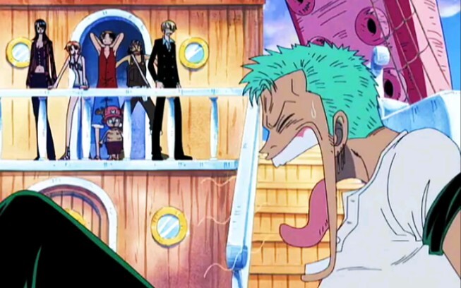 Straw Hat Daily, I'm going to kill you, Green Hair!!