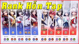 🌸Onmyoji Arena: 4 Loại Rank Gặp Nhau, Kỹ Năng Cấm Chọn Khi Leo Rank