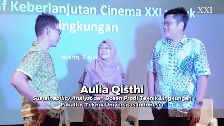 DUKUNG INISIATIF KEBERLANJUTAN UNTUK LINGKUNGAN, CINEMA XXI NGGAK BUANG MINYAK JELANTAH SEMBARANGAN