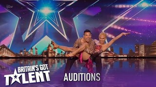 Filipino Dancing Duo LIGHT UP The Stage With Incredible Energy!| Britain's Got Talent 2020