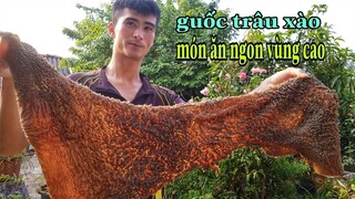 TẢNG GUỐC TRÂU XÀO ĐẶC BIỆT | stir-fried buffalo stomach | ngon chưa từng thấy | Ẩm Thực Vùng Cao