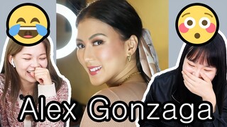 She's Really Funny 🤣 also Pretty 😳 - Korean React to Alex Gonzaga | TikTok