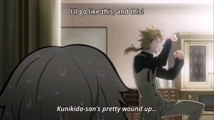 "have you seen my glasses? "-kunikida-san