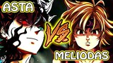 Asta vs. Meliodas - Battle of Demons Full fight (60fps)