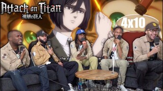 Mikasa's Family Secret! Attack on Titan Season 4 Episode 10 "A Sound Argument" REACTION!