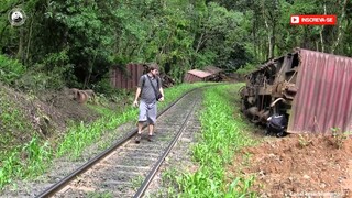 🇧🇷  Descarrilamento / Derailment - São Bento do Sul/SC -  (Brasil) #classicvideo #trainvideo