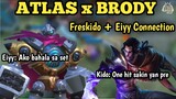 ATLAS  with Freskido The One hit gods  "BRODY"( nakasama kopa idol ko mag brody)🔥😱