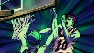 MOMENT SAKURAGI SLAMDUNK KE BOHLAM LAMPU TAMAN