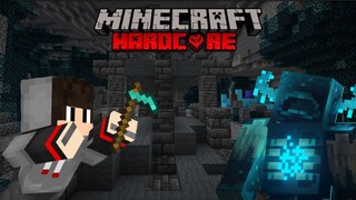 Nagharap na rin kami ng WARDEN! | Hardcore Minecraft #17