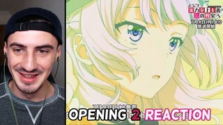 Classroom of the Elite Season 2 OP Reaction - ようこそ実力至上主義の教室へ 2期 OP リアクション