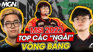 Top 5 Tuyển Thủ "Hay" Nhất Vòng Bảng MSI 2022 - Ngài Ếch Và Đồng Bọn | MGN Esports