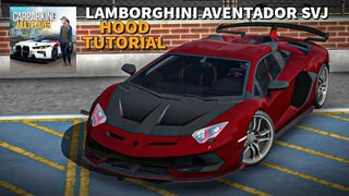 New update Lamborghini Aventador SVJ Modified Hood Tutorial in Car Parking Multiplayer
