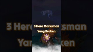 Hero Marksman Paling Broken Meskipun Pakai Build Tank!