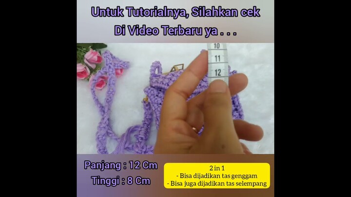Tas kecil dari tali kur #Short