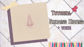 tutorial shading Hidung// Ibis paint X