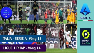 TIN BÓNG ĐÁ KẾT QUẢ BÓNG ĐÁ GIẢI VĐQG Ý SERIE A, PHÁP LIGUE 1 I BẢNG XẾP HẠNG