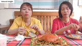 Cua sốt trứng _ cách làm cua sốt trứng ｜螃蟹炒雞蛋 _ crab with egg sauce 18