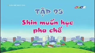 Shin Cậu Bé Bút Chì Full Màn Hình - Shin Muốn Học Pha Chế