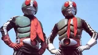 Kamen Rider 1 and 2 suit changes