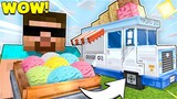 I OPENED AN ICE CREAM TRUCK IN MINECRAFT