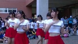 Junior high school cute girl school dance