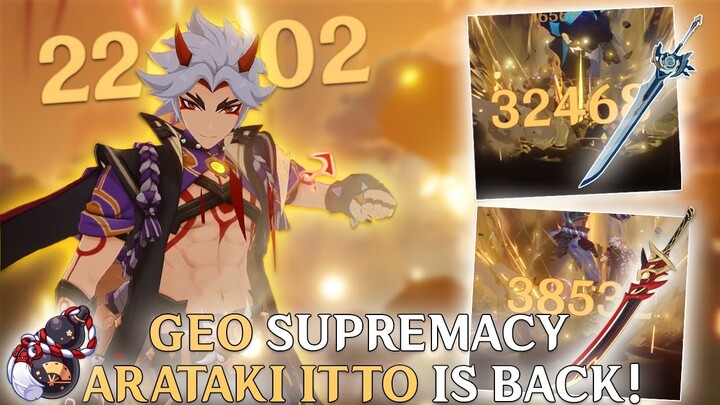 STRONGEST GEO DPS! Best Build Arataki Itto! - TopUp Di D2CGamingStore | Genshin Impact Indonesia