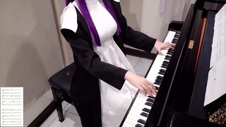 【4K】【Come and Learn Piano from My Sister】The Ending Theme of The Buried Fulian ED Anytime Anywhere โ