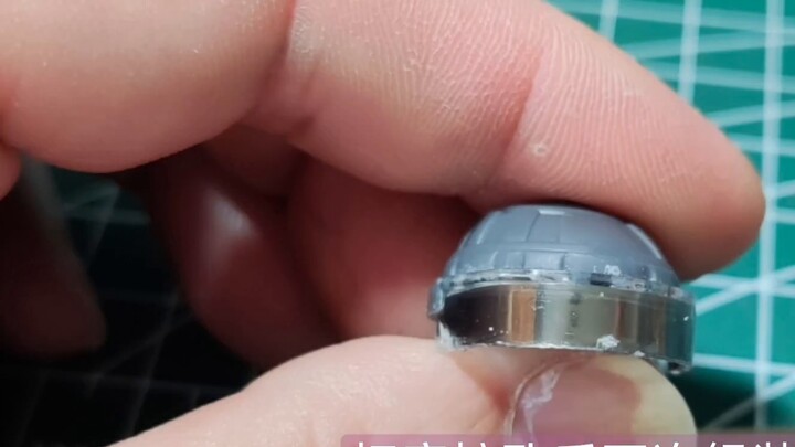 [Gundam plus lights] MG Zaku eye and head linkage plus lights modification