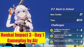 Honkai Impact Day 1 Gameplay