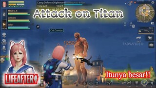 ADA TITAN DI CAMP LifeAfter X Attack on Titan