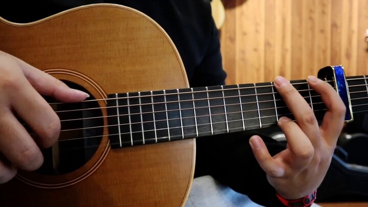 [Fingerplay Guitar] Pemulihan super dari "The Wind Rises" ~ Saya menangis dan merindukan musim panas