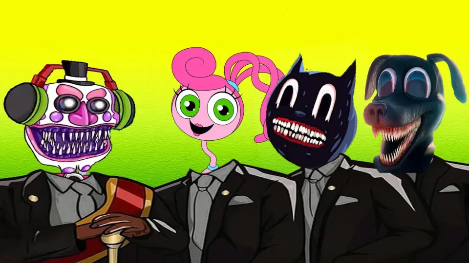 DJ Music Man & Mommy Long Legs & Cartoon Cat & Cartoon Dog - Coffin Dance Astronomia Cover - Bstation DJ Music Man & Mommy Long Legs & Cartoon Cat & Cartoon Dog - Coffin Dance Astronomia Cover - Bstation