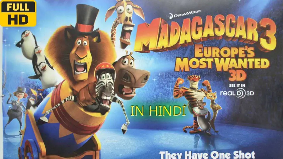 Madagascar 3 Europe's Most Wanted 2012 Hindi - Bilibili