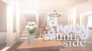 Snowy Countryside House | BLOXBURG